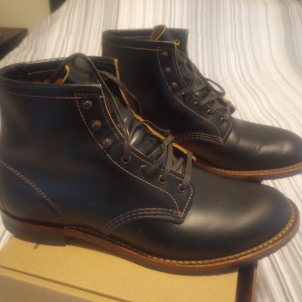 Red Wings Heritage Beckman Flat box 9060 Klondike Leather Size 10